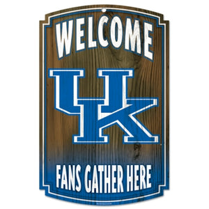 Kentucky Wildcats Wood Sign - 11" x 17" - Special Order
