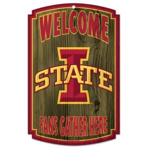 Iowa State Cyclones Wood Sign - Special Order