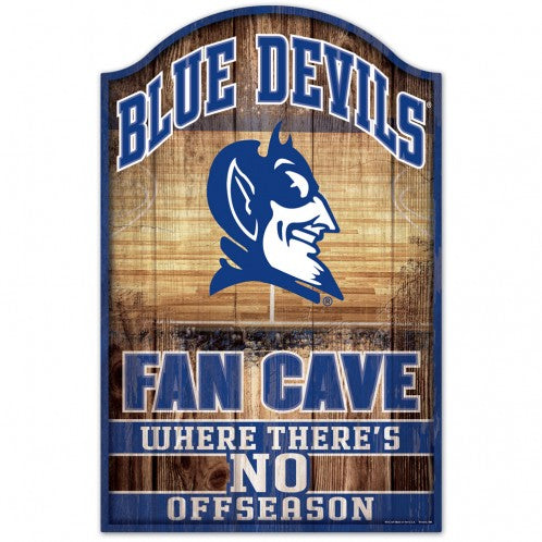 Duke Blue Devils Wood Sign - 11