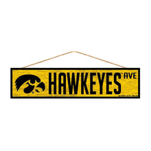 Iowa Hawkeyes Sign 4x17 Wood Avenue Design