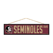 Florida State Seminoles Sign 4x17 Wood Avenue Design - Special Order