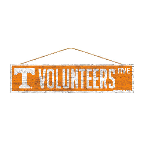 Tennessee Volunteers Sign 4x17 Wood Avenue Design