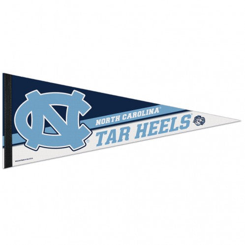 North Carolina Tar Heels Pennant 12x30 Premium Style