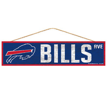 Buffalo Bills Sign 4x17 Wood Avenue Design
