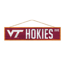 Virginia Tech Hokies Sign 4x17 Wood Avenue Design