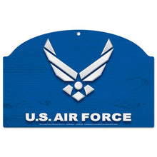 US Air Force 11x17 Wood Sign