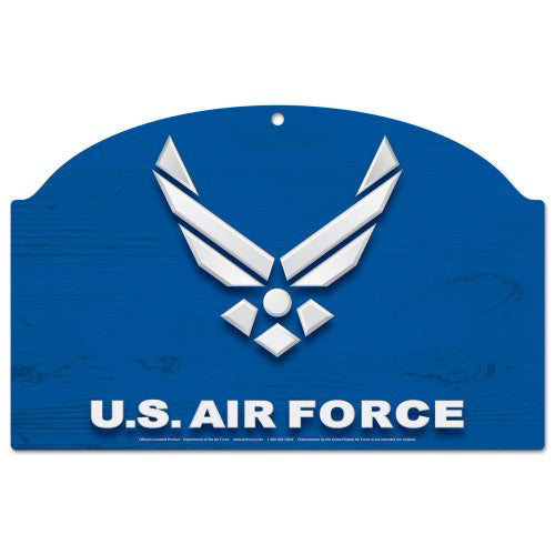 US Air Force 11x17 Wood Sign