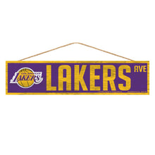 Los Angeles Lakers Sign 4x17 Wood Avenue Design