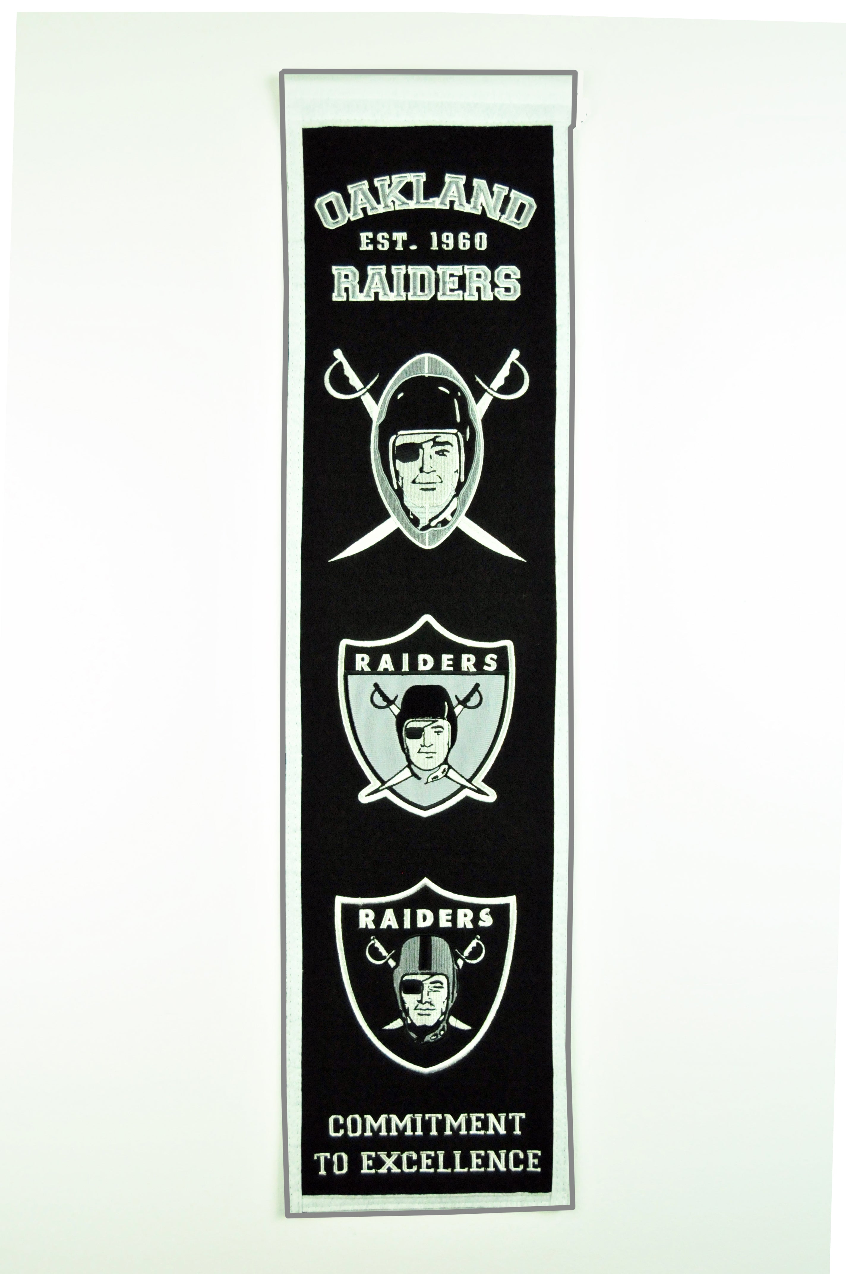 Oakland Raiders Heritage Banner