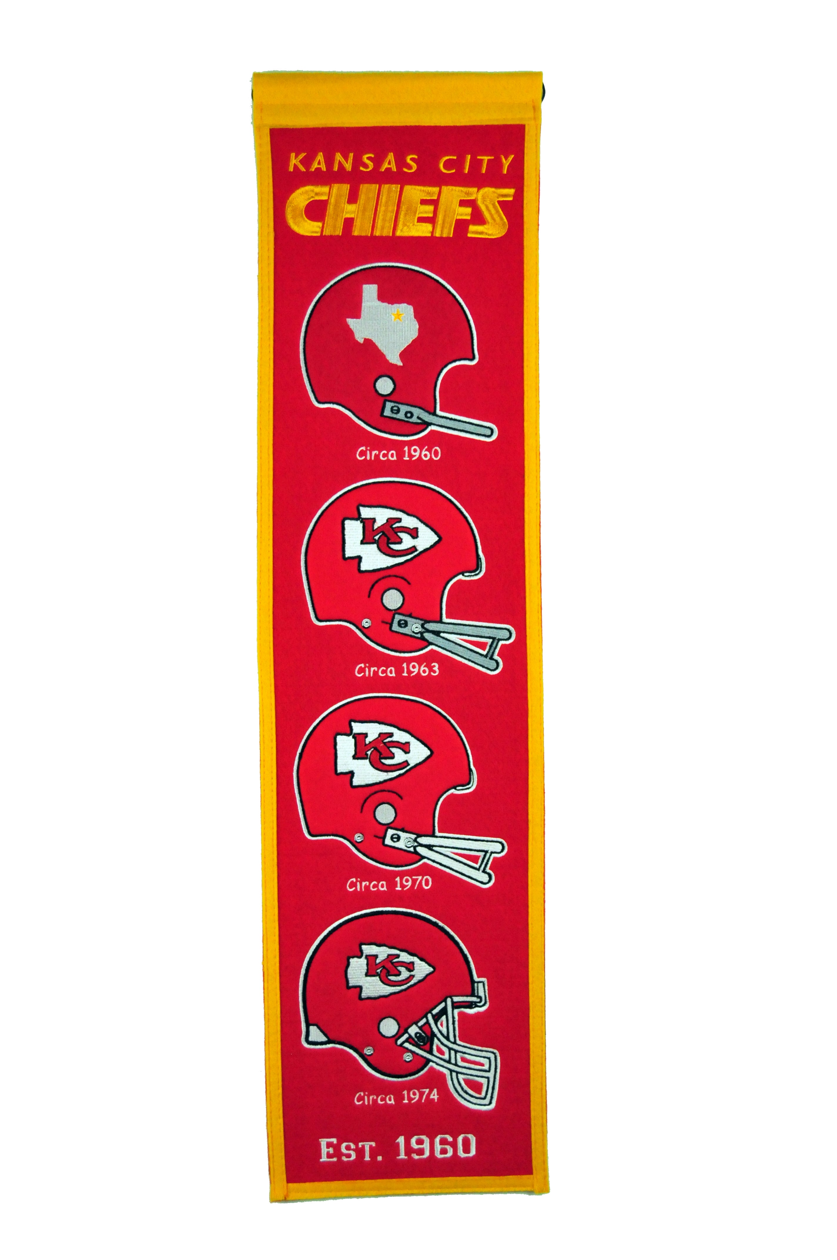 Kansas City Chiefs Heritage Banner