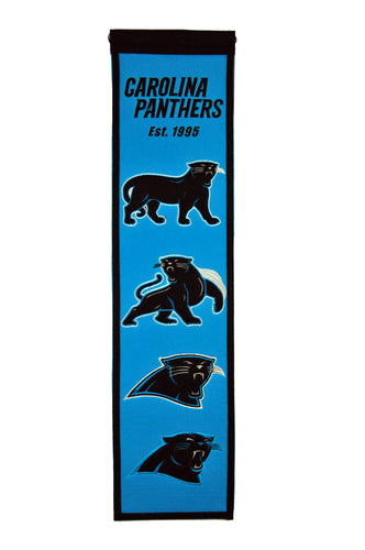 Carolina Panthers Heritage Banner