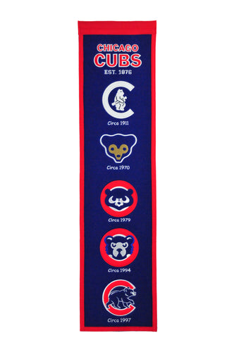 Chicago Cubs Heritage Banner