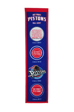 Detroit Pistons Heritage Banner