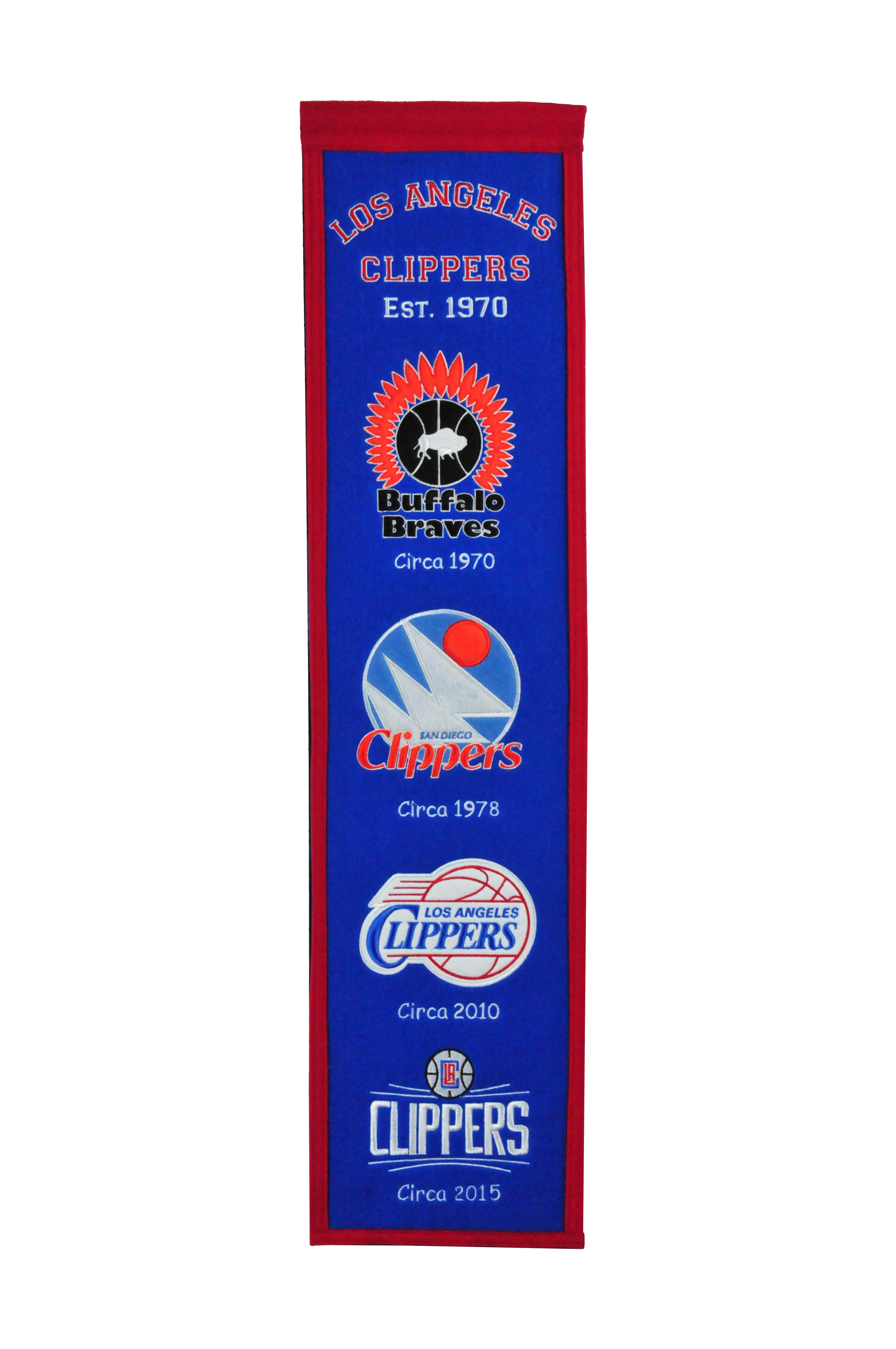 Los Angeles Clippers Heritage Banner