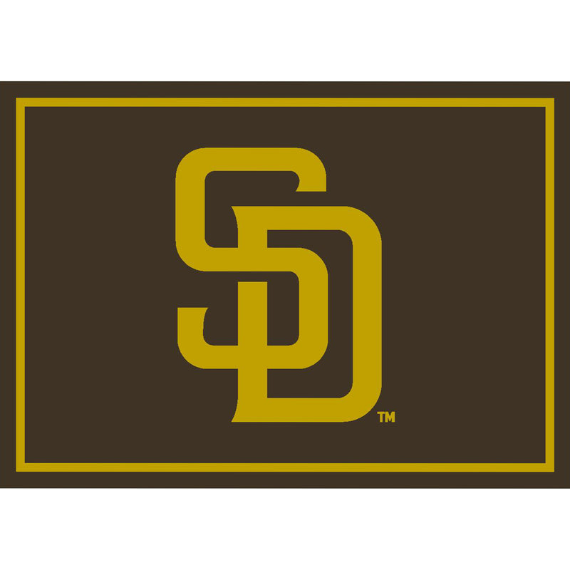 SAN DIEGO PADRES SPIRIT RUG