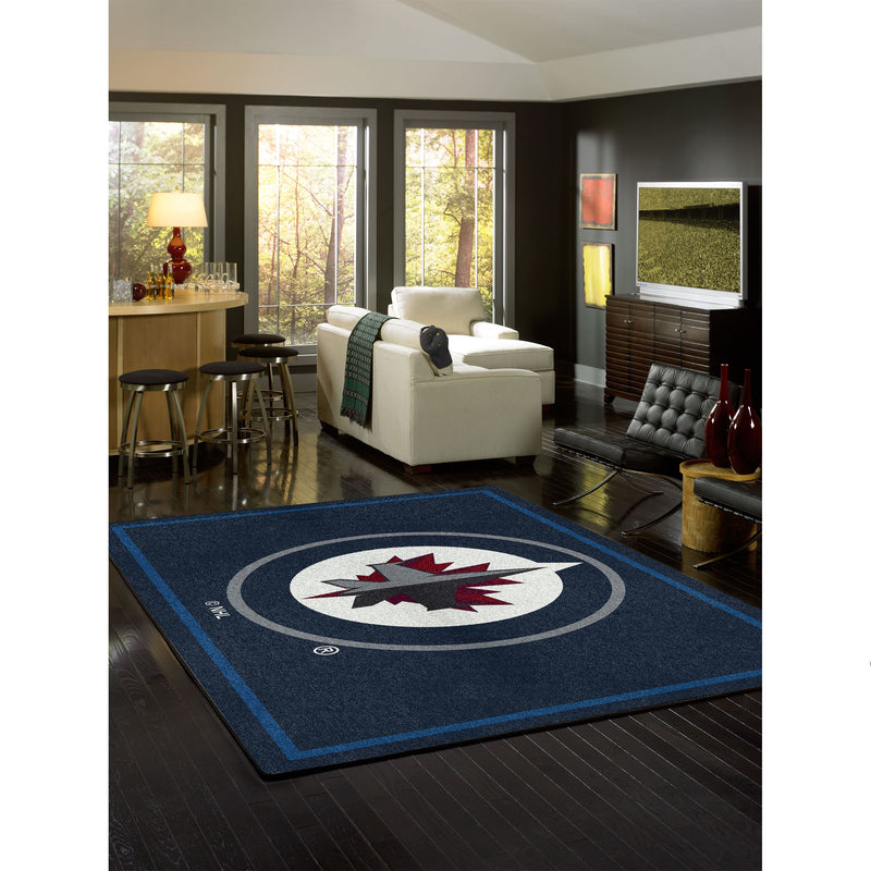 WINNIPEG JETS SPIRIT RUG
