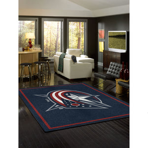 COLUMBUS BLUE JACKETS SPIRIT RUG