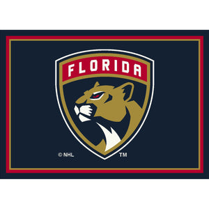 FLORIDA PANTHERS SPIRIT RUG