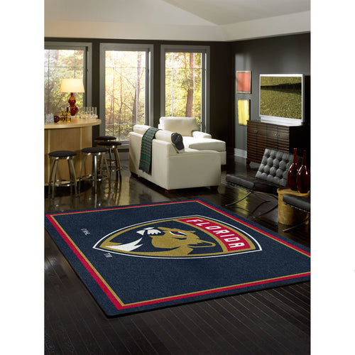 FLORIDA PANTHERS SPIRIT RUG