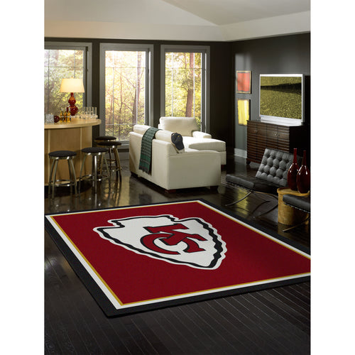 KANSAS CITY CHIEFS SPIRIT RUG
