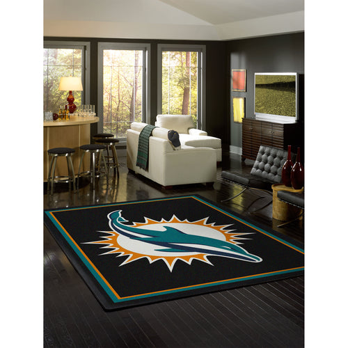 MIAMI DOLPHINS SPIRIT RUG
