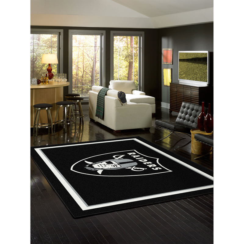 LAS VEGAS RAIDERS SPIRIT RUG