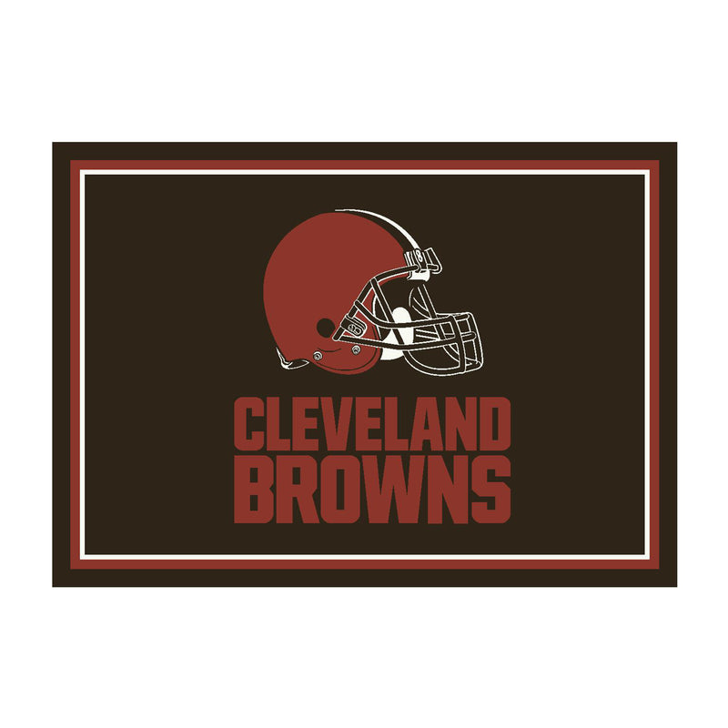 CLEVELAND BROWNS SPIRIT RUG