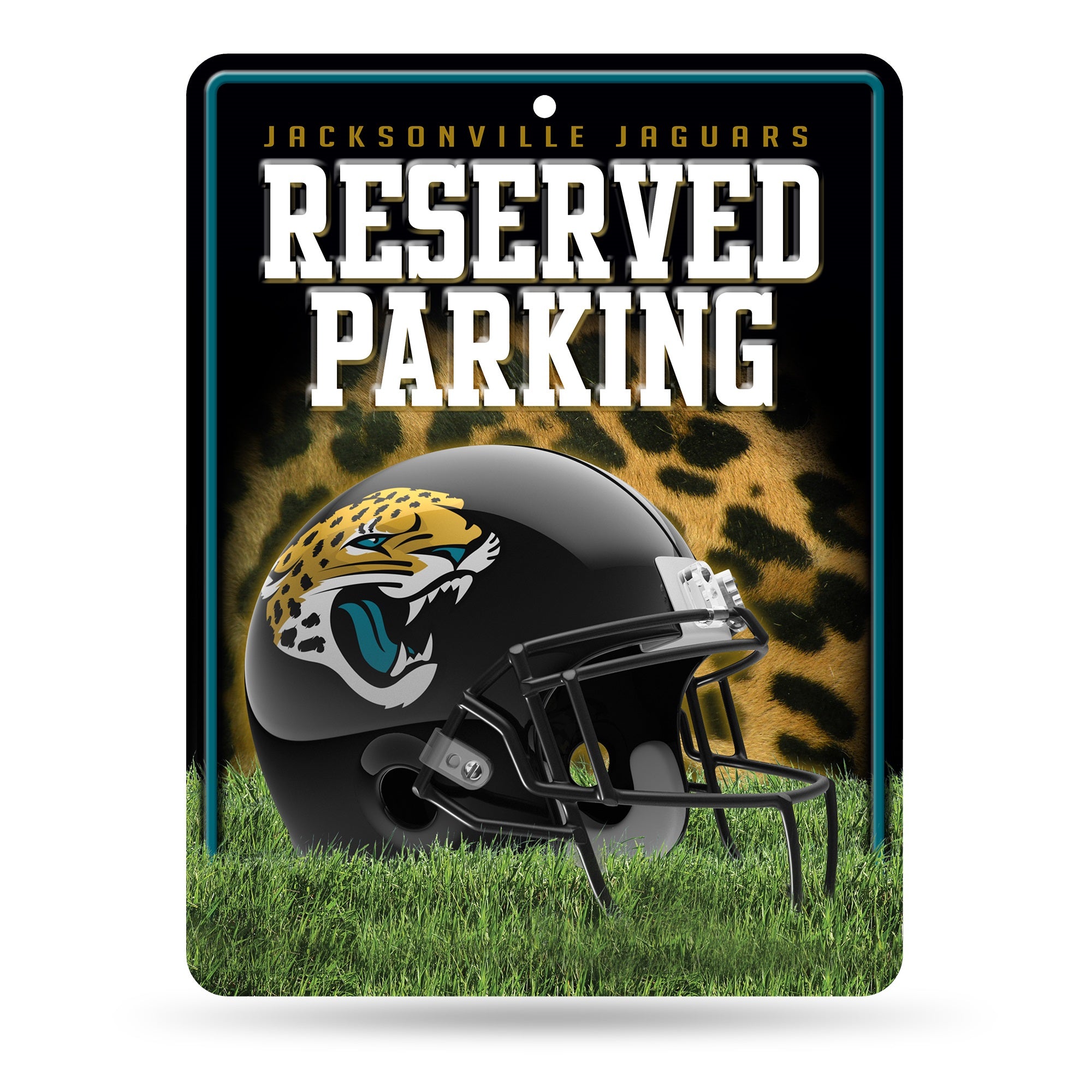 Jacksonville Jaguars Sign Metal Parking