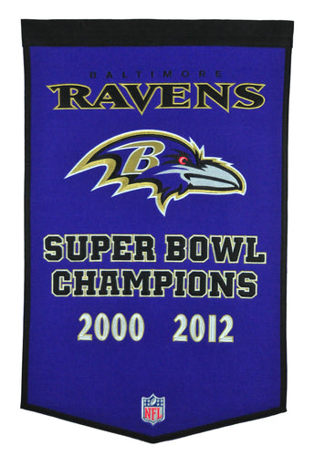 Baltimore Ravens SB Banner