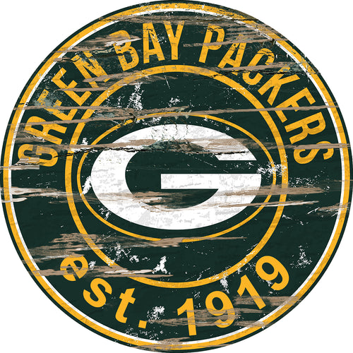 Green Bay Packers Wood Sign - 24