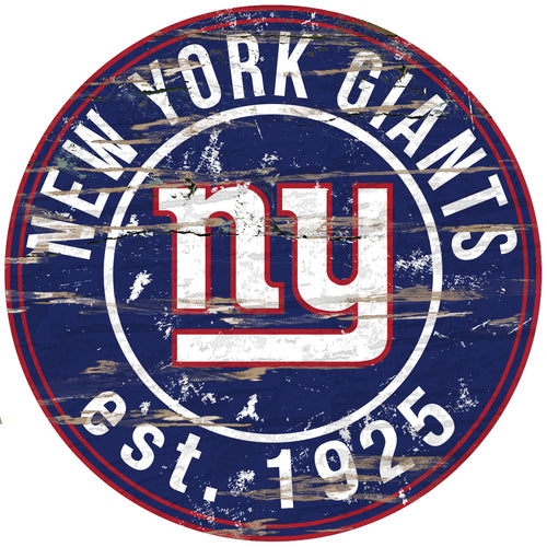 New York Giants Wood Sign - 24