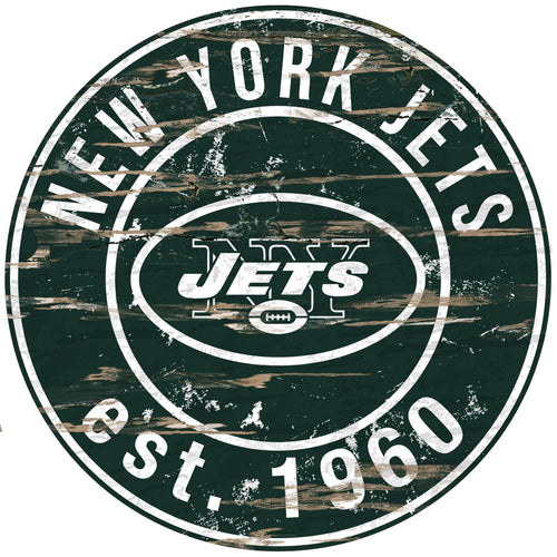 New York Jets Wood Sign - 24