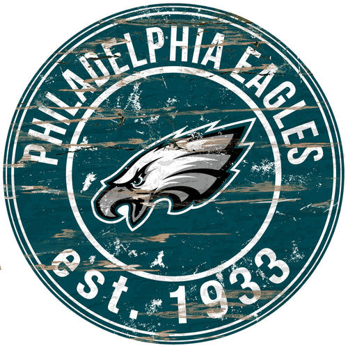 Philadelphia Eagles Wood Sign - 24