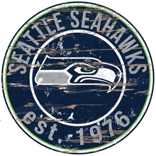 Seattle Seahawks Wood Sign - 24
