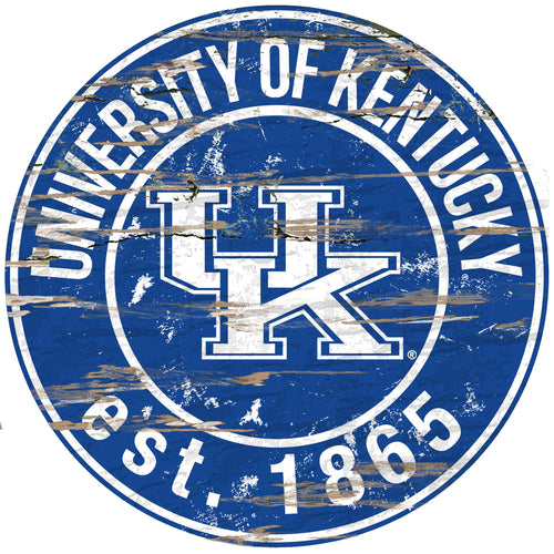 Kentucky Wildcats Wood Sign - 24