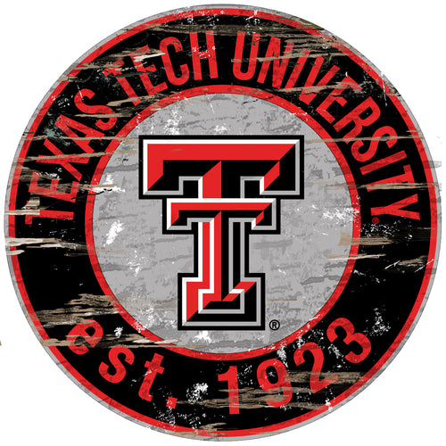 Texas Tech Red Raiders Wood Sign - 24