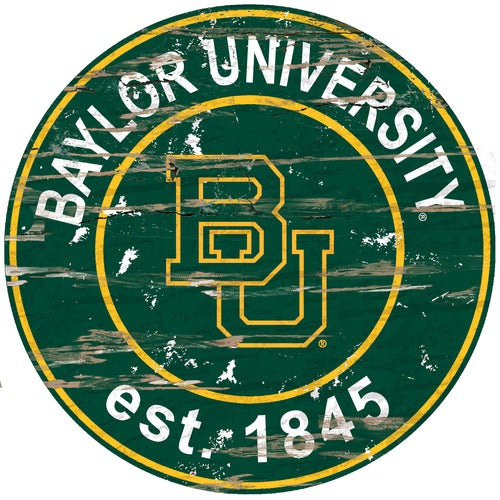 Baylor Bears Wood Sign - 24