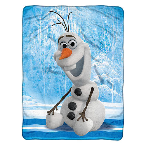 Frozen Disney Blanket 46x60 Micro Fleece Chills & Thrills - Special Order