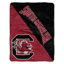 South Carolina Gamecocks Blanket 46x60 Micro Raschel Halftone Design Rolled - Special Order