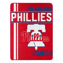 Philadelphia Phillies Blanket 46x60 Micro Raschel Walk Off Design Rolled - Special Order
