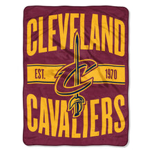 Cleveland Cavaliers Blanket 46x60 Micro Raschel Clear Out Design Rolled - Special Order