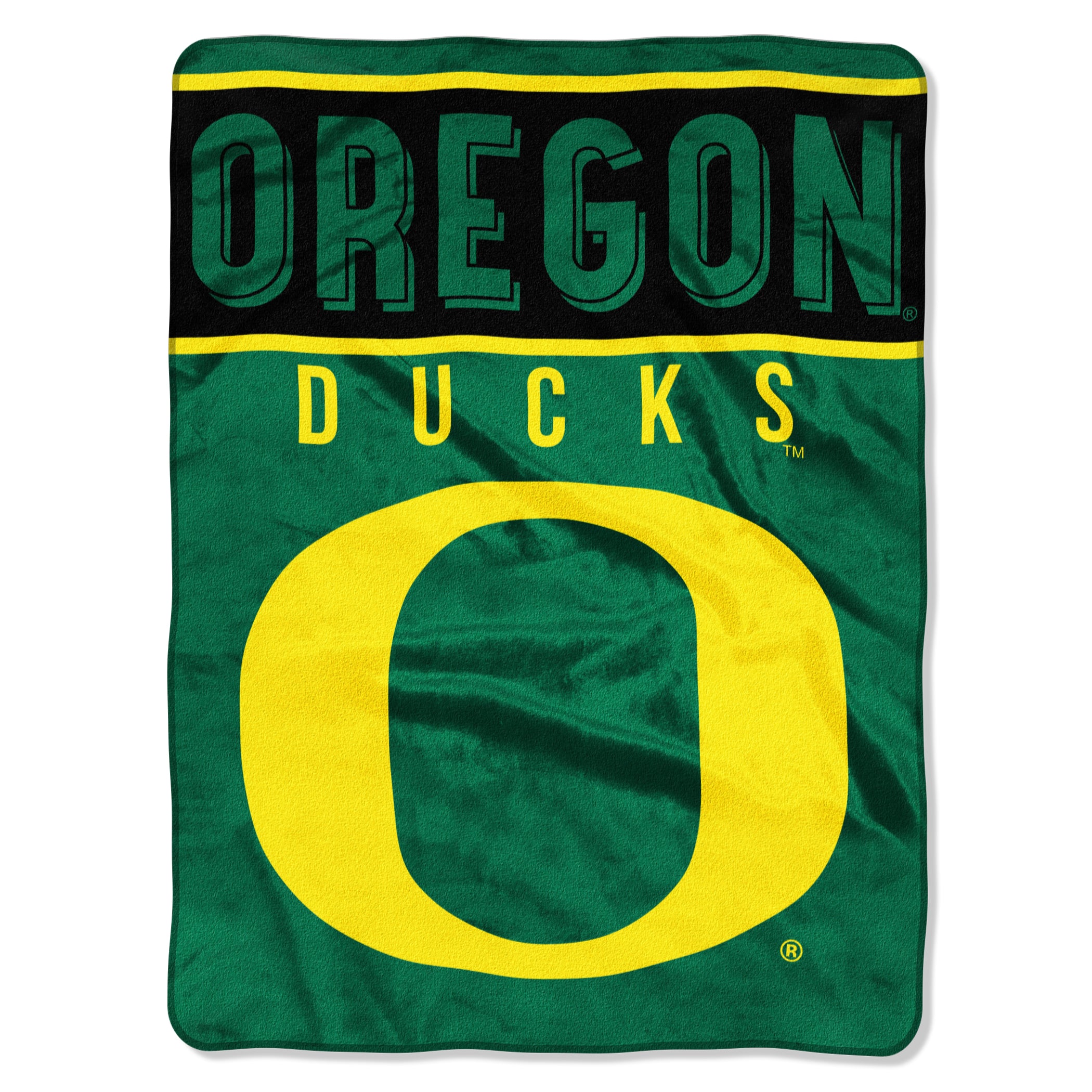 Oregon Ducks Blanket 60x80 Raschel Basic Design
