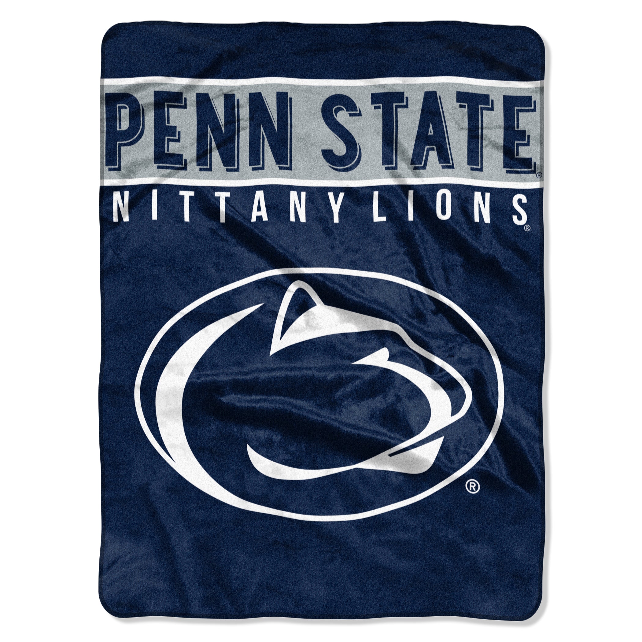 Penn State Nittany Lions Blanket 60x80 Raschel Basic Design