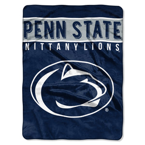 Penn State Nittany Lions Blanket 60x80 Raschel Basic Design