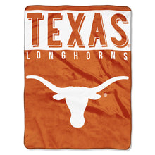 Texas Longhorns Blanket 60x80 Raschel Basic Design