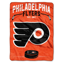 Philadelphia Flyers Blanket 60x80 Raschel Inspired Design - Special Order