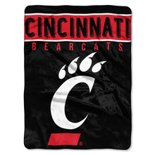 Cincinnati Bearcats Blanket 60x80 Raschel Basic Design