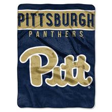 Pittsburgh Panthers Blanket 60x80 Raschel Basic Design
