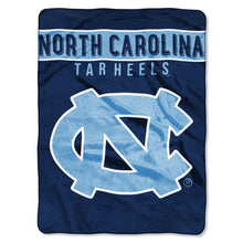 North Carolina Tar Heels Blanket 60x80 Raschel Basic Design