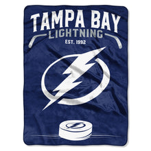 Tampa Bay Lightning Blanket 60x80 Raschel Inspired Design - Special Order